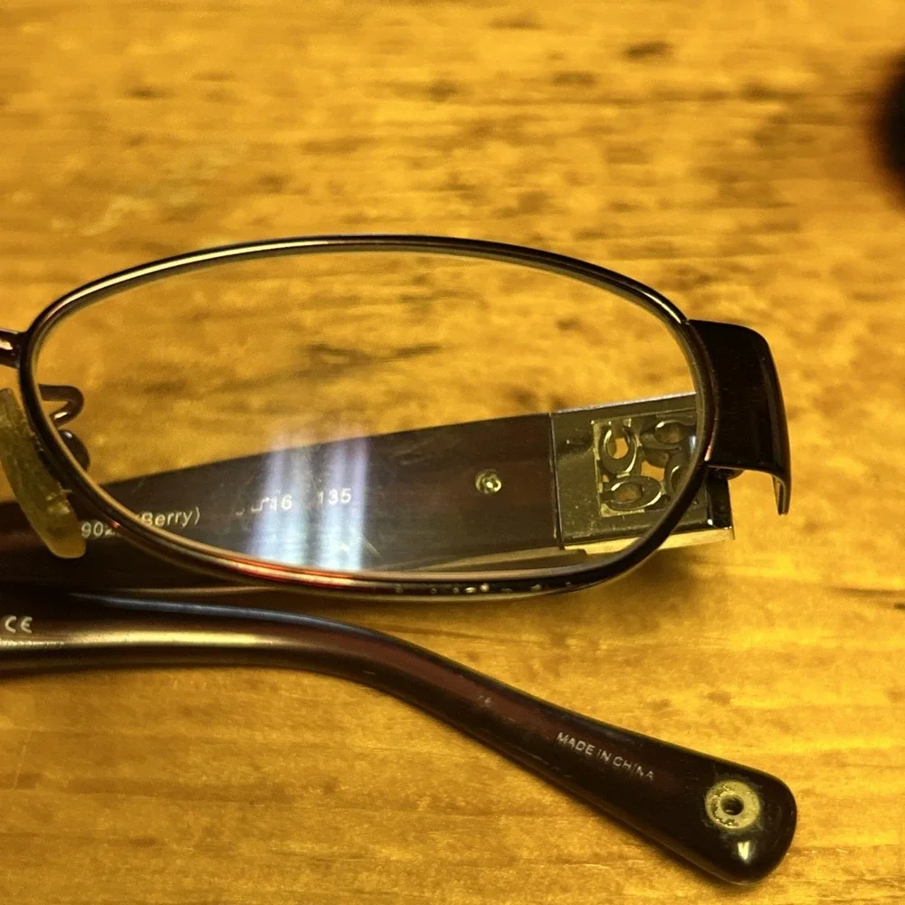 Coach Glasses HC 5002B Reina 9028 Berry 47mm Eyeglasses Frame Only